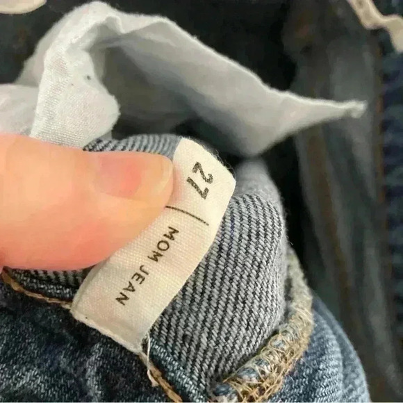 PacSun Denim Mom Jeans Size 27 - Picture 2 of 12